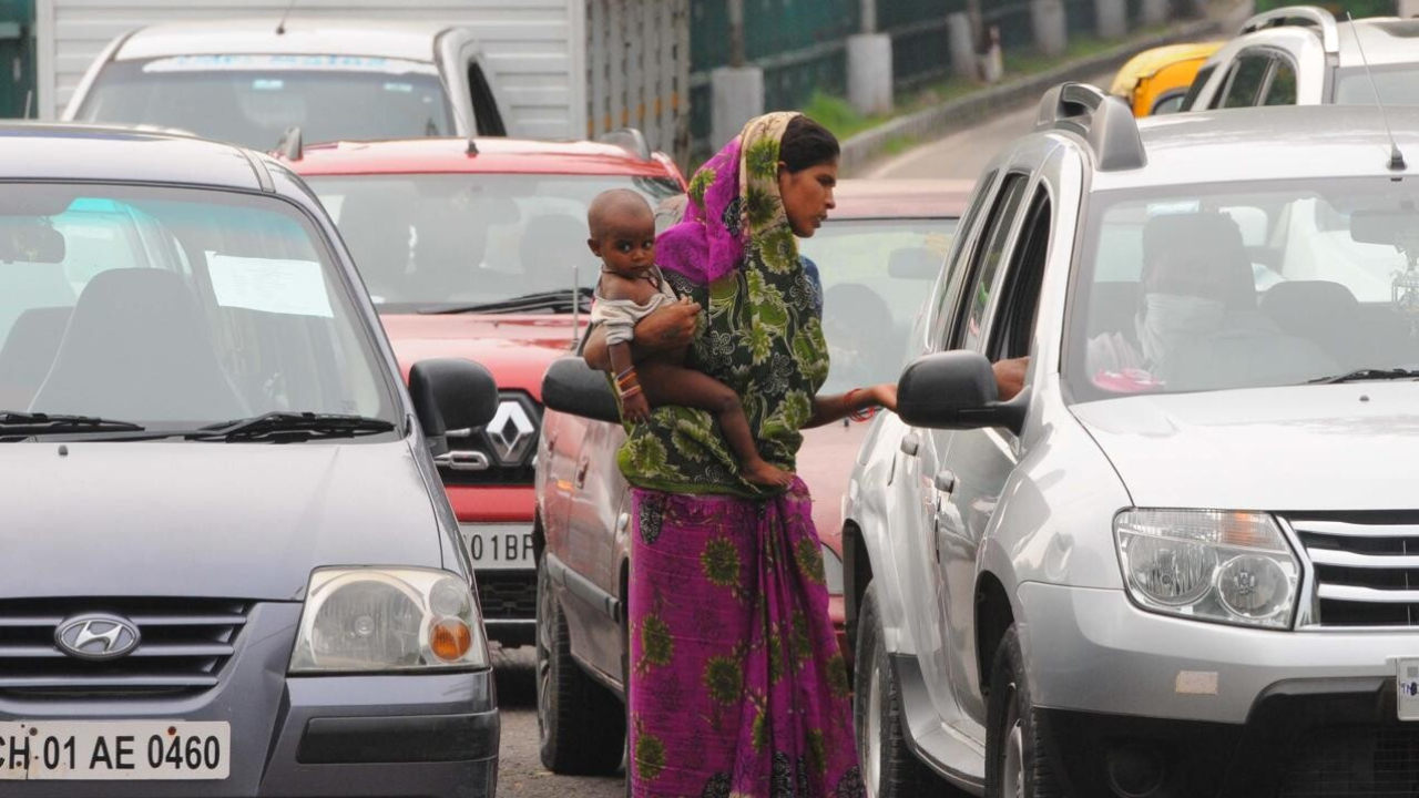 Women begging